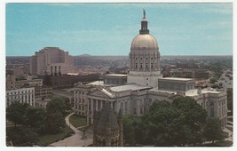 Vintage Postcard Georgia State Capitol Downtown Atlanta Georgia 1960&#39;s - £4.63 GBP