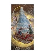 Pen Seashell Christmas Ornament(double sided) : Red Bicycle, Coastal Hol... - $42.10 CAD