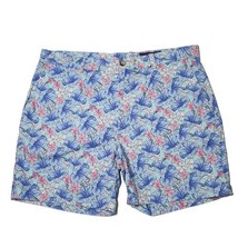 Vineyard Vines Shorts Men 38 Blue Floral Chino Flat Front Tropical Breaker Short - £22.14 GBP