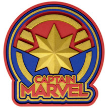 Captain Marvel Movie Magnet Red - $10.98