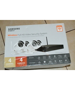 Samsung Wisenet SNK-B73040BWN NVR Digital security system W 4 Cameras ne... - $327.55 CAD