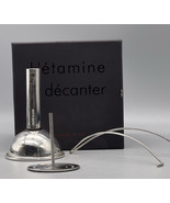 L&#39;Atelier Du Vin Silver Plate French Wine Funnel Filter L&#39;etamine a Deca... - $990.63 MXN