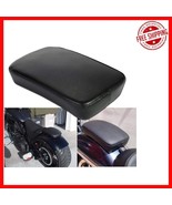 Stylish Black Synthetic Leather Pillion Pad with Suction Cups for Custom... - $495.41 MXN