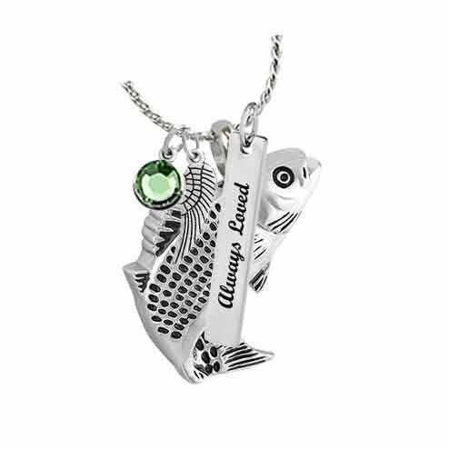 Fish Ash Pendant Urn - Love Charms™ Option - $29.95