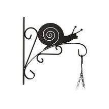 Relaxdays Plant Hook with Snail, Flower Pot Hanger for the Wall, Metal G... - $30.00