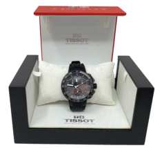 Tissot T-Race T111.417.37.441.03 Gray Dial Silicone Strap Men&#39;s Watch Ca... - $5,086.16 MXN