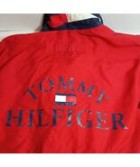 Tommy Hilfiger Sailing Jacket Men’s L • Red Yellow Navy Windbreaker • Bi... - €81,97 EUR
