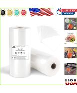 Premium BPA Free Vacuum Sealer Bags 8&quot; x 50&#39; Rolls: Secure Your Food Fre... - €30,81 EUR