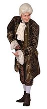 Deluxe French Revolution Era or Louis 16th Theater Quality Costume, XLarge Brown - $589.99+