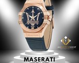 Maserati Potenza Analog Blue Dial Stainless Steel Men&#39;s Watch - R8851108027 - £125.43 GBP