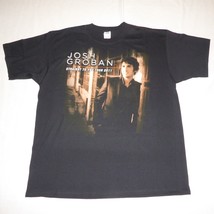 Josh Groban Straight To You 2011 Concert Tour Black T Shirt Mens Extra Large - $19.79