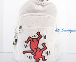 NWT Kipling KI6498 Keith Haring Seoul Backpack Laptop Travel Bag Public ... - $138.95