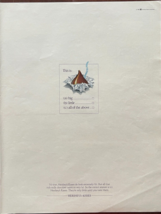 1985 Hershey&#39;s Kisses Vintage Print Ad Multiple Choice Chocolate Candy Quiz - £11.50 GBP