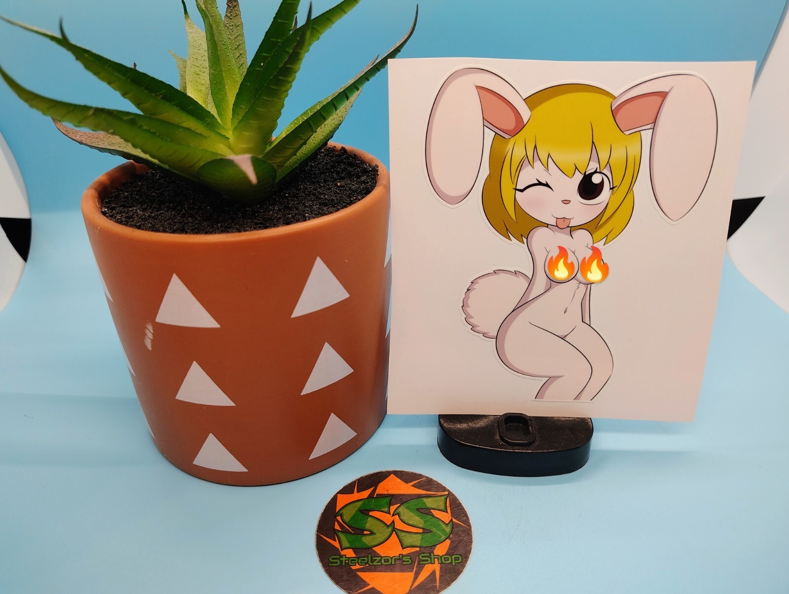 (4.5 Inches) One Piece - Carrot (Exposed) - Water-Resistant Vinyl Sticker - £4.50 GBP
