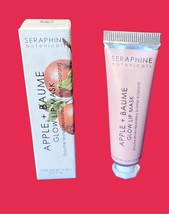 Seraphine Botanicals - Apple + Baume Glow Lip Mask o.51 fl oz 15 ml NIB - £11.60 GBP