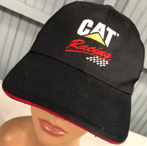 CAT Caterpillar Tractor Racing Adjustable Baseball Cap Hat  - £10.39 GBP