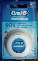 Dental Floss Oral-B / Essential Floss Oral B mint 50m - $9.00