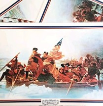 Washington Crossing Delaware Bicentennial 1976 Placemats Lot Of 3 Vintage DWHH12 - £35.52 GBP