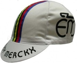 Zeitbike Outdoor Cycling Cap Eddy MERCKX Vintage Anti Sweat Team Jersey Cup - $297.30 MXN
