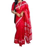 Sambalpuri Silk Saree; Dolabedi Style Saree with Odiya Silk Blouse Piece; Weddin - $346.50