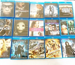 Lot of 10 Titles Blu-ray Disc Movie Thriller, Action, Romance, Sci-Fi, Mixed. - £13.95 GBP