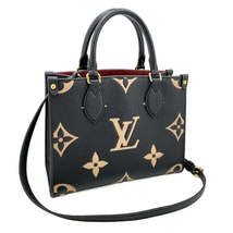 Louis Vuitton OnTheGo PM Monogram Implant Black Noir - £4,064.96 GBP