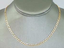Womens Vintage Estate 10K Yellow Gold Necklace 7.9g E5960 - £588.80 GBP