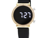 5393-Montres Carlo LED Silicon Band Watch - $37.66