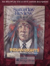 Saturday Review November 25 1978 Native American Rights Stephen Arons Homeschool - £5.23 GBP
