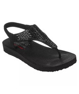 Skechers Cali Meditation Sweet Rock Women&#39;s Slingback Sandals Black Size... - $49.08 CAD