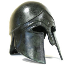 Peloponnesian Corinthian Greek 100% Bronze helmet Museum Replica Reprodu... - £468.52 GBP