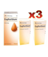 3 PACK Heel Euphorbium compositum C, Euphorbium compositum S oral drops ... - £44.06 GBP