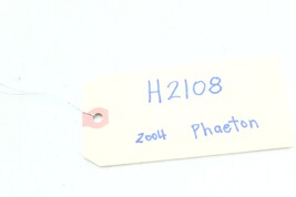 2004-06 VOLKSWAGEN PHAETON FRONT AIR SUSPENSION ACCELERATION DAMPER SENSOR H2108 image 12