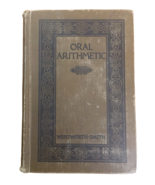 1910 Oral Arithmetic Book for Classroom Middle Grades by Wentworth  - Ha... - £12.51 GBP