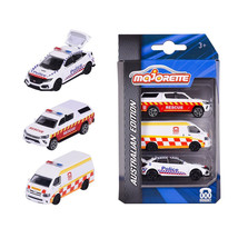 Majorette Australian 000 Emergency Vehicle Set (Pack of 3) - $33.54