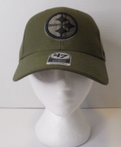 Pittsburgh Steelers &#39;47 MVP Adjustable Baseball Cap Hat Olive Green New - $34.60
