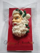 Christmas Old World Santa Claus Head Pin Victorian Style - £15.94 GBP