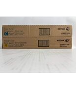 2 Genuine Xerox AltaLink C8030,C8035,C8045 Cyan &amp; Yel Toner 006R01698, 0... - $198.00