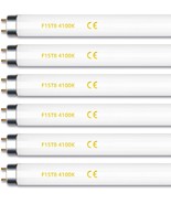 6 Pack F15T8/CW 18 Inch 15W T8 Fluorescent Tube Bulb Cool White 4100K Me... - €22,46 EUR
