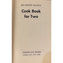 1952 Dinner for Two Cookbook by Ida Bailey Allen–The Nation’s Homemaker,... - $212.48 MXN
