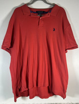 U.S. Polo Assn. Luxury Feel Mens XXL Short Sleeve Salmon Shirt - £11.67 GBP