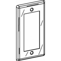 Orbit HBC-GFI Electric Box Cover, Handy Box Steel - Decora Receptacle - $1.02 CAD