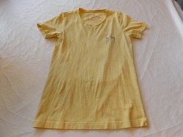 Guy Harvey Ladies Women&#39;s Short Sleeve T Shirt Size XS xsmall Yellow - £10.11 GBP