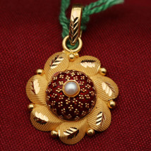 22 Carat Veritable Gold Gold Plating Jewels Cross Pendant For Stepmom Gift - £121.61 GBP
