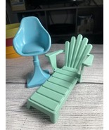 2015 Mattel BARBIE DREAM House Stool And Pool Chair - $10.00