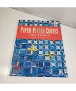 Paper Pieced Curves 8 Quilted Projects by Jodie Davis 2000 Patchwork Pat... - $356.97 MXN