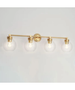New Brushed Gold Albury 4-Light Vanity Light - $2,795.15 MXN