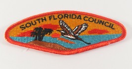 Vintage South Florida Council Boy Scouts of America BSA Shoulder CSP Patch - £9.37 GBP