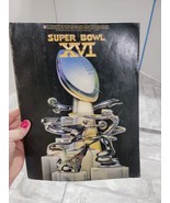 1982 Super Bowl XVI Program Magazine 49ers Bengals Advertisements Vintage - €17,62 EUR