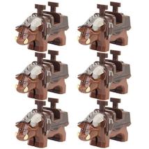 Boar Mount Lord of the Rings The Hobbit 6pcs Minifigures Building Toy - £12.96 GBP
